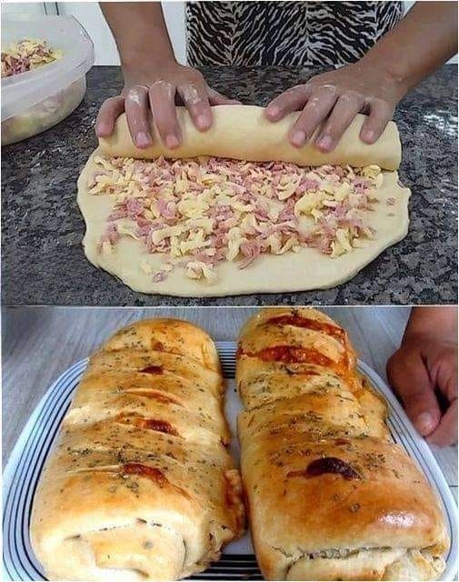 Stuffed With Cheese And Sausage